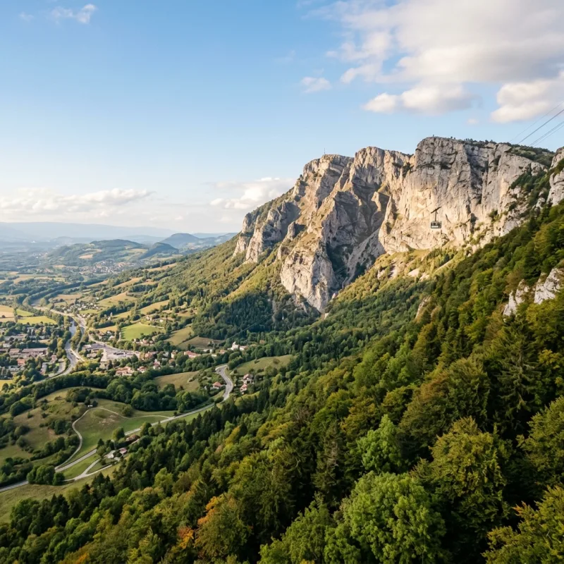 Vue de la ville de Annemasse